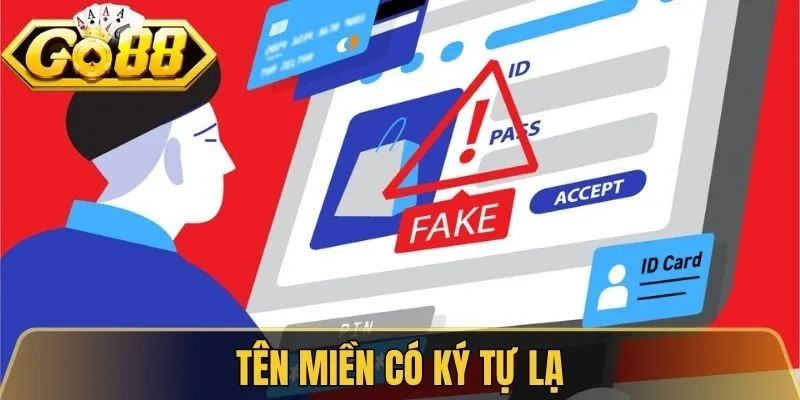 Tên miền có ký tự lạ
