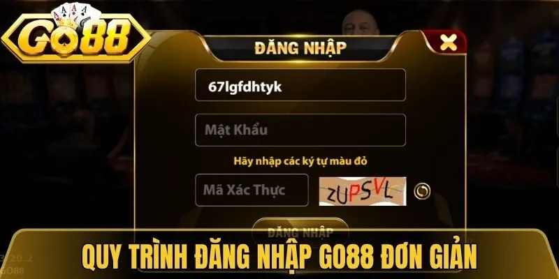 Đăng Nhập Go88 - Hướng Dẫn Truy Cập Tài Khoản Nhanh Nhất 1 Quy trình đăng nhập Go88 đơn giản