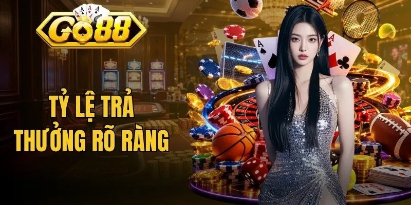 Tỷ lệ trả thưởng rõ ràng